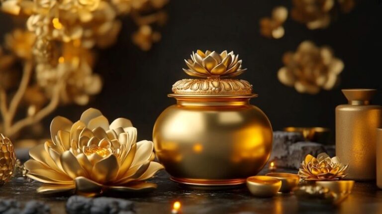 Vaso da riqueza de Feng Shui