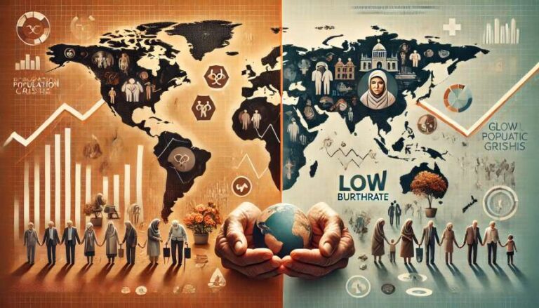 Crise Demográfica e o Futuro da Humanidade. A crise demográfica é um desafio que exige ações inovadoras e colaboração entre as nações.