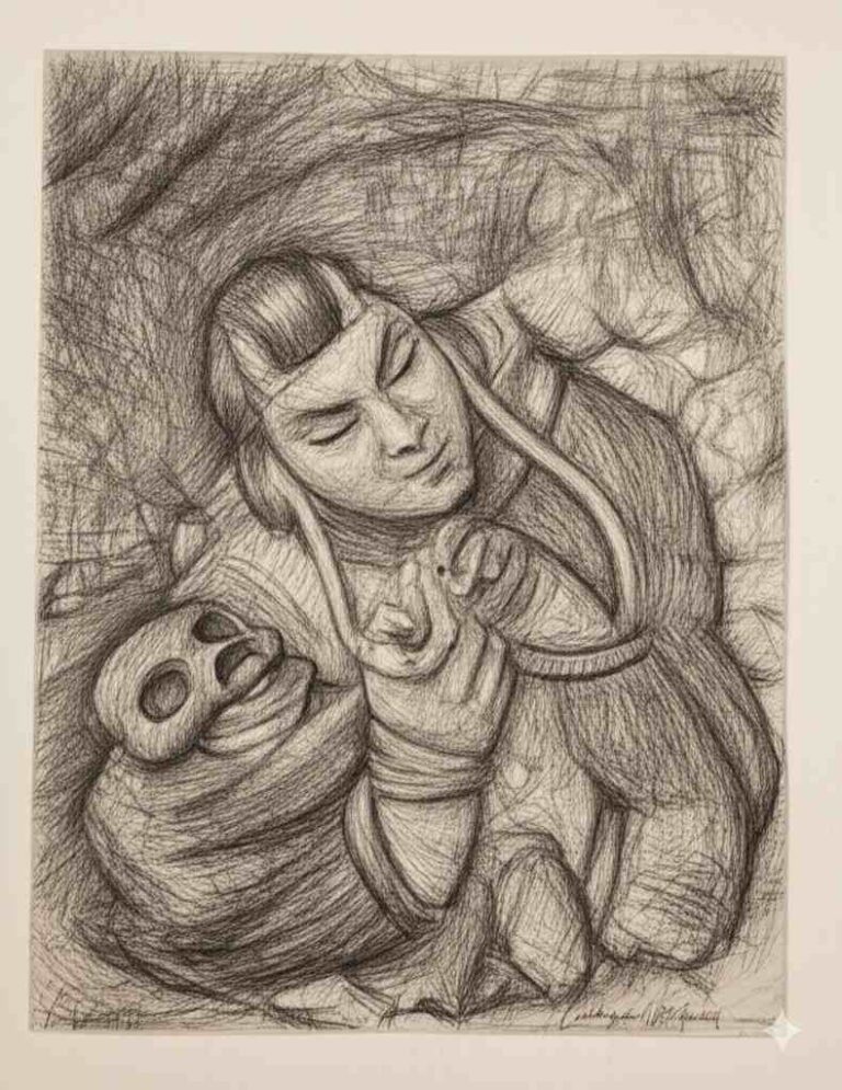 Elara, a curandeira da tribo da montanha