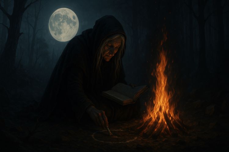 Maelina - Capítulo 2 – Pactos de Silêncio. A cada lua cheia, quando o manto prateado da noite descia sobre a Floresta dos Sussurros