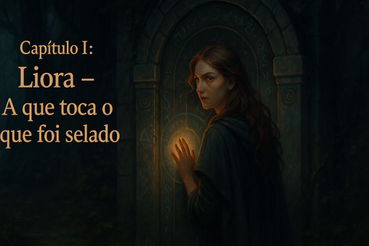 Filhas do Eco - Capítulo 1: Liora – A que toca o que foi selado“ Nem todo segredo quer ser descoberto.