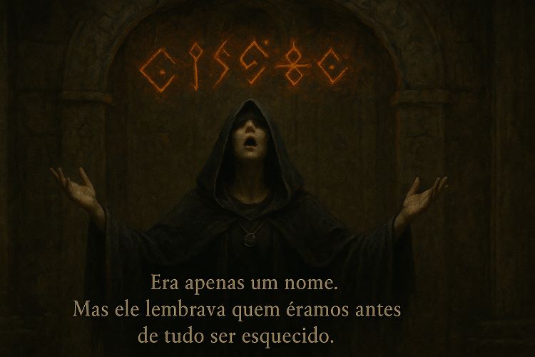 Quando o Nome For Dito - Capítulo XX. Durante eras, o nome permaneceu oculto. Não por medo, mas por necessidade.