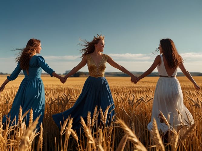 Na clareira central da vila, o chão ainda úmido da última chuva carregava o aroma doce do milho recém-colhido.