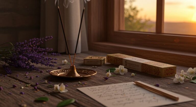 🌿 Ritual de Gratidão ao Entardecer: uma palavra por dia, uma chama por dentro. Quando o dia começa a silenciar