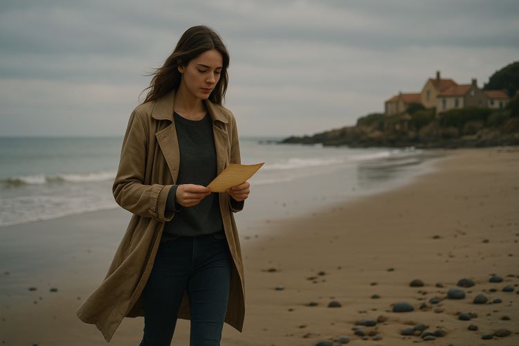 A Carta que a Leva ao Mar. A manhã seguinte trouxe consigo uma bruma suave e um silêncio respeitoso que envolvia a casa como um véu.