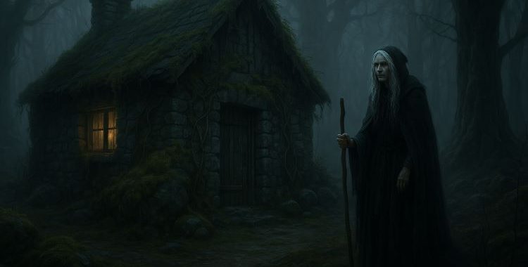 A Guardiã Esquecida – Capítulo 1  A Guardiã Esquecida. Ali vivia Maelina, a mulher que muitos chamavam de bruxa, mas que poucos ousavam compreender.