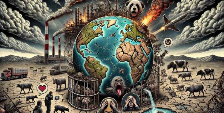 Auspícios e Horrores: A Destruição Criada Pela Humanidade e Seu Irônico “Aprendizado” com o Tempo. Vale uma reflexão sobre o tema.